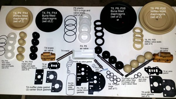 Wilden pump parts