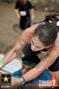 Elise Vaughn Reliable Equipment Sales Tough Mudder to support military families