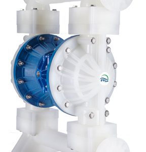 Finish Thompson FTI Air FT20P polypropylene pump and FT20V in PVDF