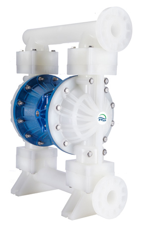 Finish Thompson FTI Air FT20P polypropylene pump and FT20V in PVDF