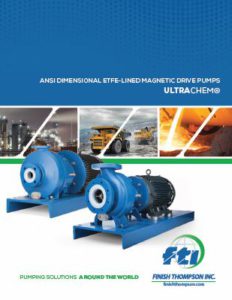 FTI Finish Thompson ULTRAChem brochure Reliable Equipment Sales distributor
