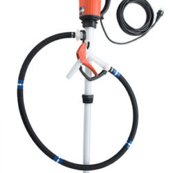 Flux drum pump concentrated acids